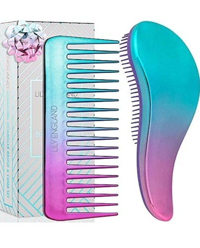 Spazzola con pettine denti - con,