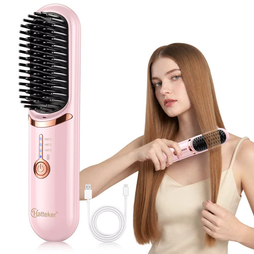 Spazzola riscaldante capelli - spazzola,